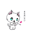 勇者を目指す猫と仲間たち。魔法使い（個別スタンプ：25）