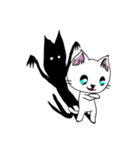 勇者を目指す猫と仲間たち。魔法使い（個別スタンプ：36）
