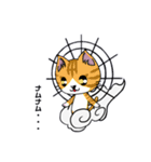 勇者を目指す猫と仲間たち。魔法使い（個別スタンプ：38）