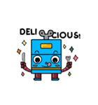 ロボット"スモール"と友達（個別スタンプ：2）