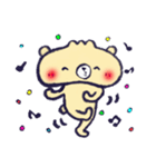 ふんわりぺしゃくま（個別スタンプ：21）