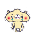 ふんわりぺしゃくま（個別スタンプ：28）