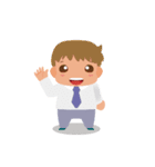 ビジネスマン喜怒哀楽（個別スタンプ：1）