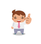 ビジネスマン喜怒哀楽（個別スタンプ：2）
