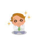 ビジネスマン喜怒哀楽（個別スタンプ：3）