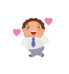 ビジネスマン喜怒哀楽（個別スタンプ：4）