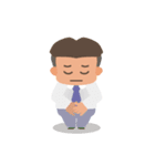 ビジネスマン喜怒哀楽（個別スタンプ：12）