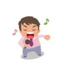ビジネスマン喜怒哀楽（個別スタンプ：17）
