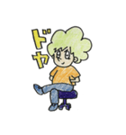モジャ子の代弁（個別スタンプ：5）