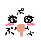 かわいい顔文字＆日常ワード（個別スタンプ：3）