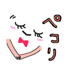 かわいい顔文字＆日常ワード（個別スタンプ：26）