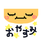 かわいい顔文字＆日常ワード（個別スタンプ：34）