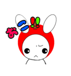 りんごうさぎ。その2！（個別スタンプ：9）