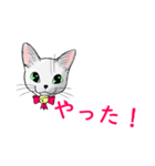 しろねこネオ02（個別スタンプ：6）