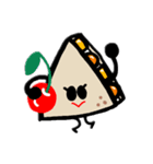 おにぎりとパン（個別スタンプ：10）