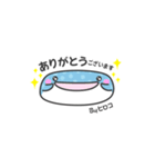 ヒロコのジンベエザメ＆ハリネズミスタンプ（個別スタンプ：1）