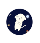 無邪気な赤ちゃん犬（個別スタンプ：1）