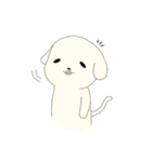 無邪気な赤ちゃん犬（個別スタンプ：4）