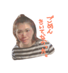 愉快な仲間たち 〜金魚。女性Ver.〜（個別スタンプ：6）