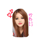 愉快な仲間たち 〜金魚。女性Ver.〜（個別スタンプ：9）