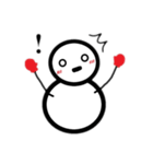雪だるまのユキちゃん（個別スタンプ：2）