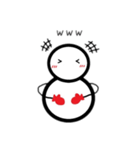 雪だるまのユキちゃん（個別スタンプ：5）