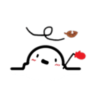 雪だるまのユキちゃん（個別スタンプ：8）
