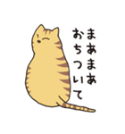 茶トラ猫の使いやすい可愛いスタンプ（個別スタンプ：23）