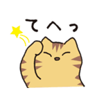茶トラ猫の使いやすい可愛いスタンプ（個別スタンプ：30）