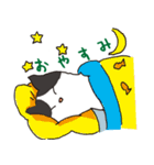 ハチワレ猫の使いやすいかわいいスタンプ（個別スタンプ：7）