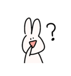 ゆる～～いうさぎ（個別スタンプ：16）