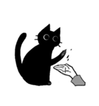 仲良しのいぬとねこ（個別スタンプ：34）