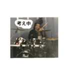 音作録助の写真スタンプ見本「ドラム」♪（個別スタンプ：5）