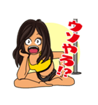 ポールダンサーの日常(ノーマルver)（個別スタンプ：23）