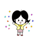 かわいい少女の活気に満ちた一日（個別スタンプ：20）