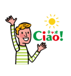 宇和島運輸の陽気なイタリア人、ボーノさん（個別スタンプ：1）