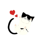 犬と猫の日常(英語)（個別スタンプ：6）