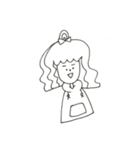 おんまゆガール2（個別スタンプ：14）