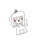 おんまゆガール2（個別スタンプ：15）