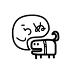 コびととコいぬ。（個別スタンプ：34）