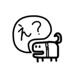 コびととコいぬ。（個別スタンプ：38）