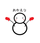 雪だるまのユキちゃん【日常会話用】（個別スタンプ：7）