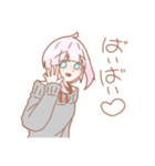 大好きすぎちゃう女の子（個別スタンプ：5）