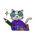 かわいい猫な1日（個別スタンプ：4）