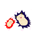ハリネズミのすすむくん（個別スタンプ：4）