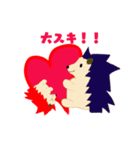 ハリネズミのすすむくん（個別スタンプ：6）