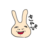毛のないうさちゃん兄弟（個別スタンプ：5）