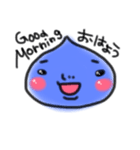 下がり眉しずくちゃんスタンプ（個別スタンプ：1）