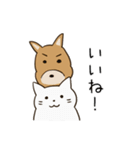 のんびり女の子とお友達（個別スタンプ：39）