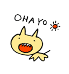 こわいねこ（個別スタンプ：2）